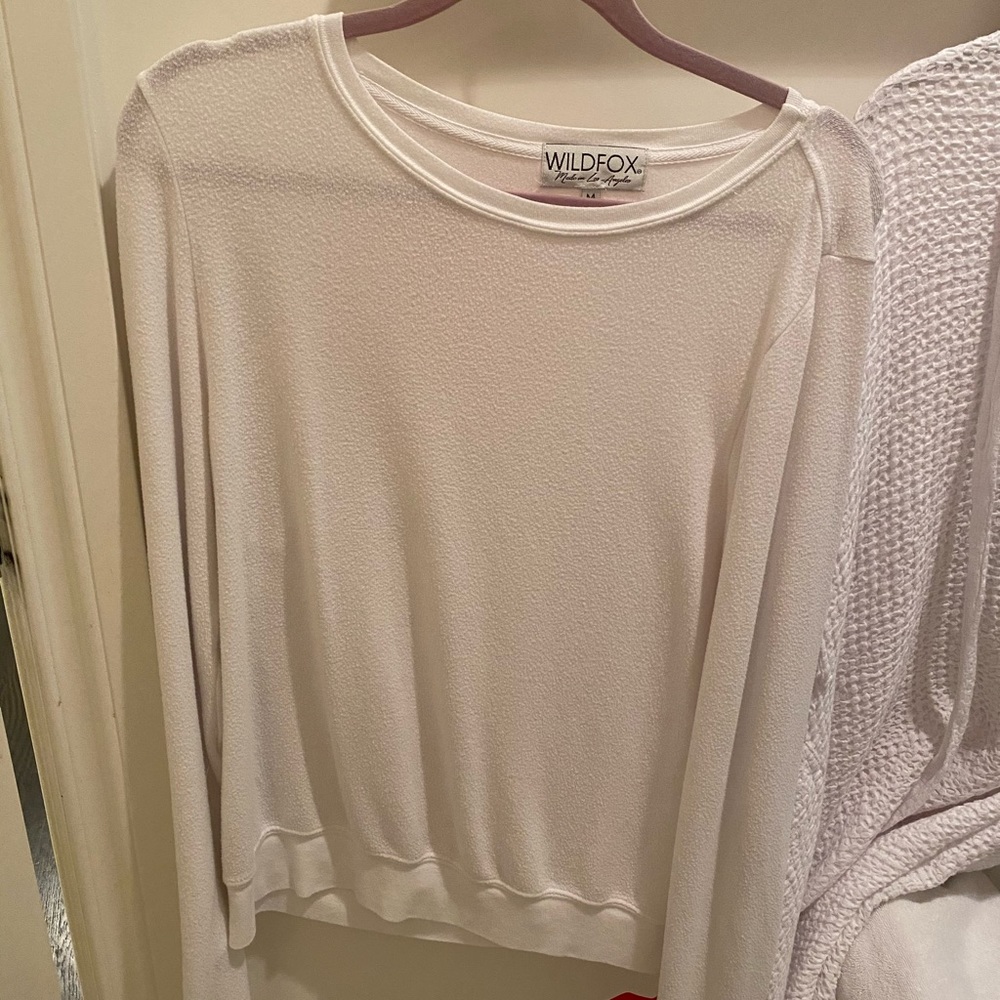 White Wildfox Sweatshirt